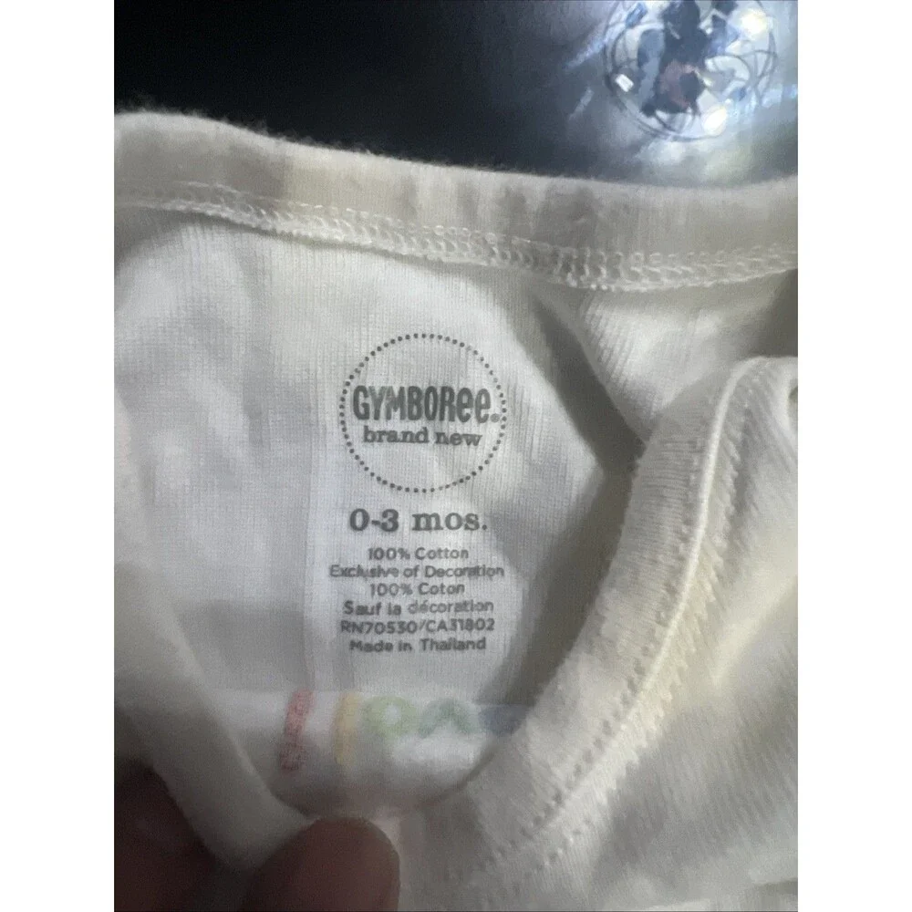 Baby Girl Gymboree 0-3 Month I‎ Love Mommy Little Ladybug Bodysuit